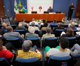 Reunião especial do Conselho Universitário da UnB (Consuni). 24/04/2026. Foto: Beto Monteiro/GRE Ascom 